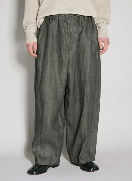 Drawstring Linen Pants