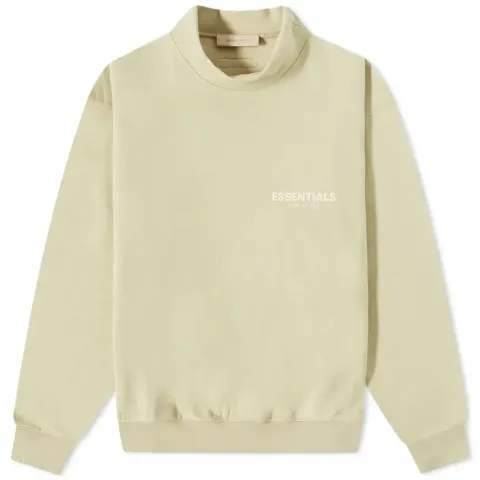 Logo Mock Neck Sweat