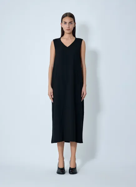 Double Knit Midi Dress