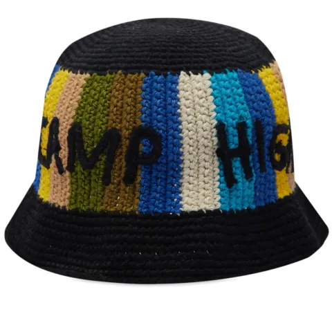 Carnival Crochet Bucket Hat