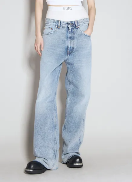 Jersey Waistband Jeans