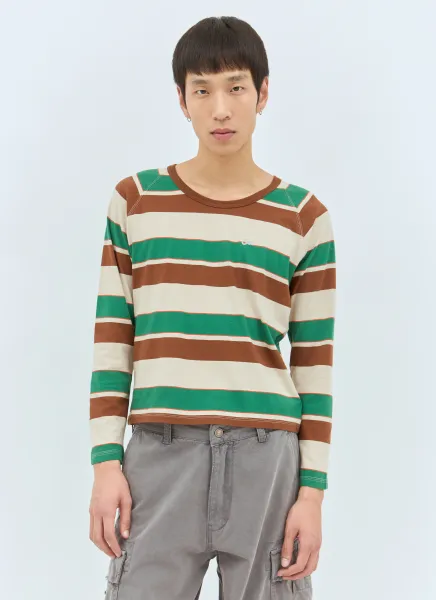 Striped Long-Sleeve T-Shirt