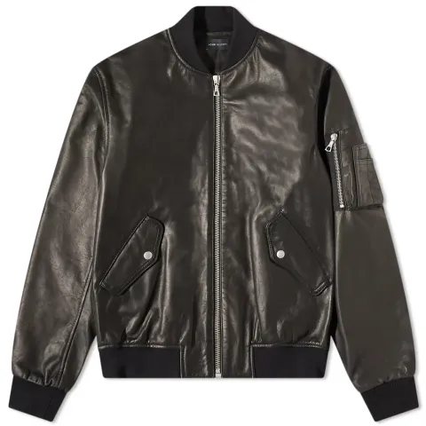 Leather Bogota Bomber