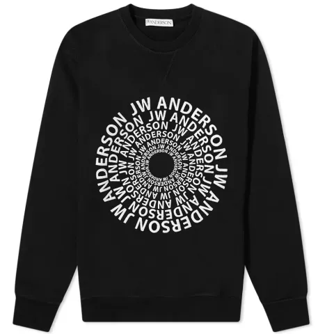 Swirl Logo Crew Sweat