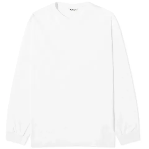 Long Sleeve Luster Plaiting T-Shirt