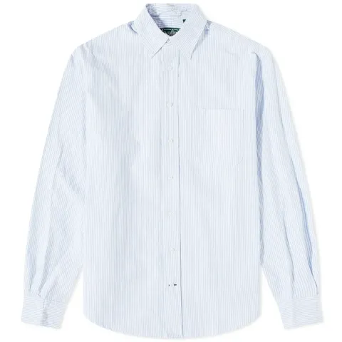 Button Down Stripe Oxford Shirt