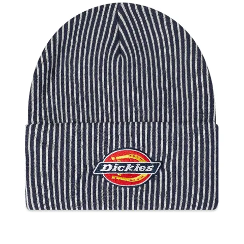 x New York Sunshine Flip Up Stripe Beanie
