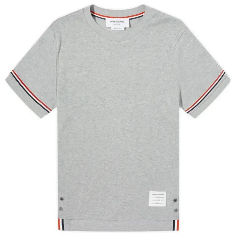 Rib Cuff Trim T-Shirt
