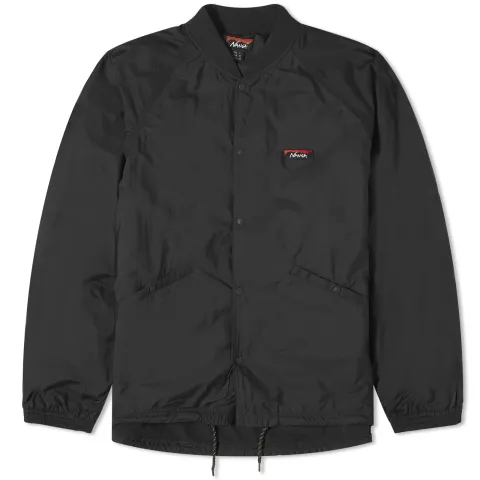Rib Collar Coach Jacket