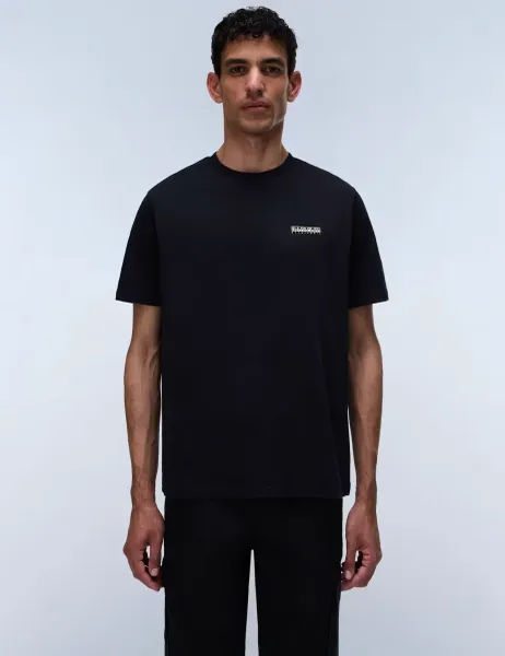 Yose Relaxed Fit Jersey Back Graphic T-Shirt