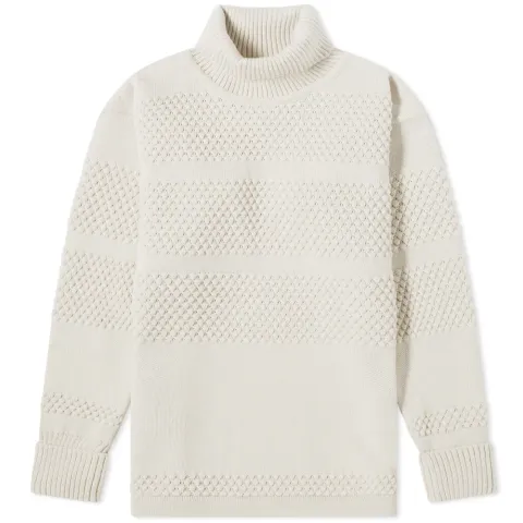 Fisherman Roll Neck Knit