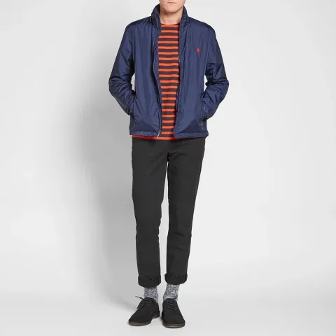 Nylon Harrington Jacket