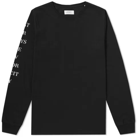 Saturdays Stencil Long Sleeve Tee