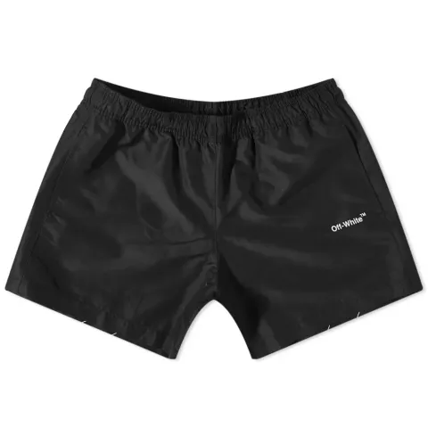 Diag Outline Swim Shorts