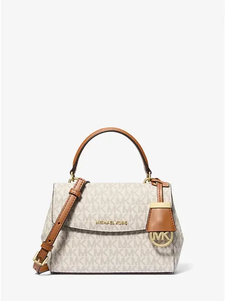 Ava Extra-Small Signature Logo Crossbody Bag