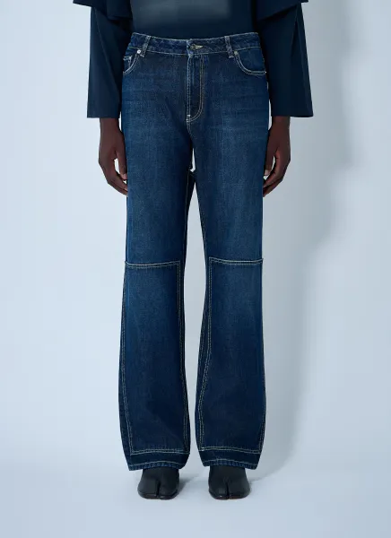 Cut-Out Jeans