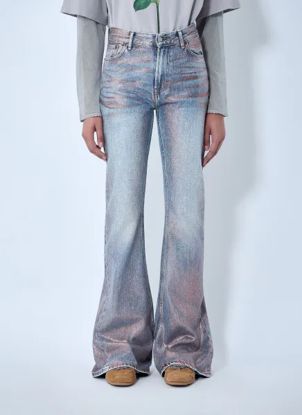 Fitted Glitter Jeans
