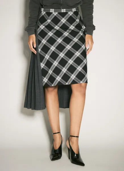 Taped Double Skirt