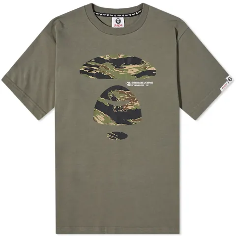 AAPE Camo Ape Face Tee