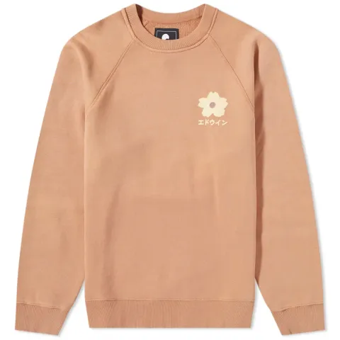 hanadorobo IV Natural Crew Sweat