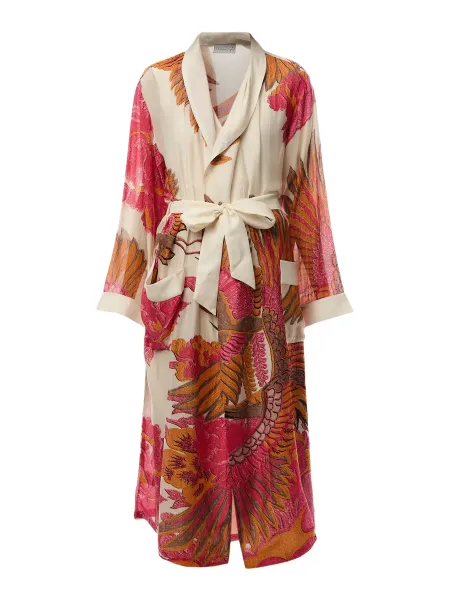 One Hundred Stars Crane Ecru Gown