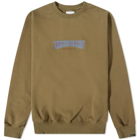 Low Arch Crew Sweat