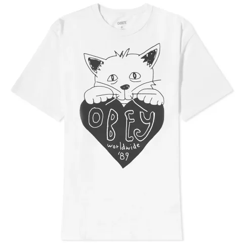 Kitty Heart Logo T-Shirt