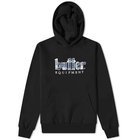 Plaid Applique Hoody