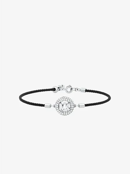 Pavé Logo Corded Bracelet