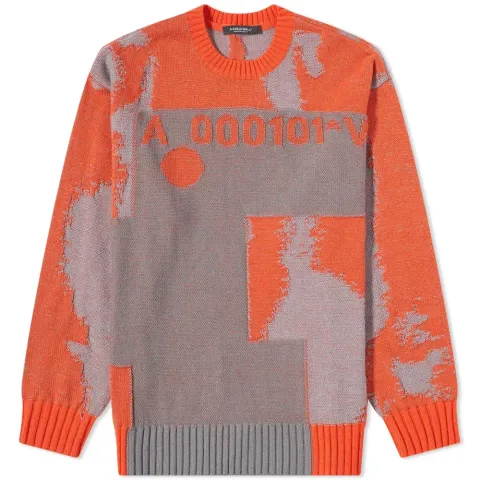 A-COLD-WALL* Erosion Oversized Crew Knit