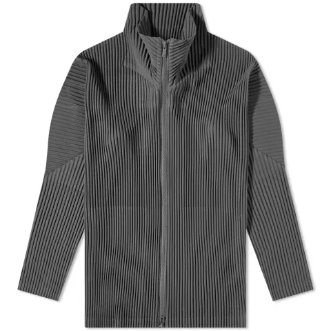 Coloured Pleats Spot Blouson