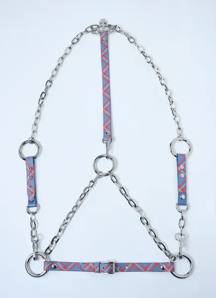 Stud Belt Chain Harness