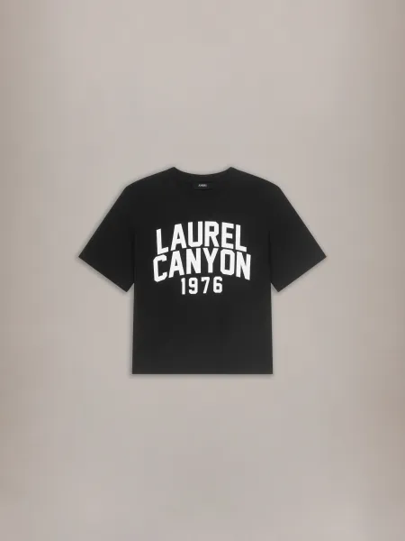 LAUREL CANYON TEE - Black