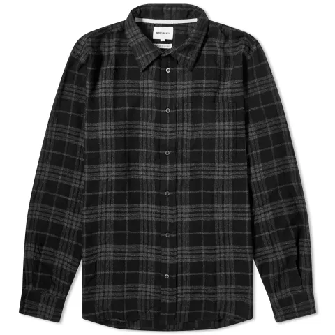 Algot Relaxed Wool Check Shirt