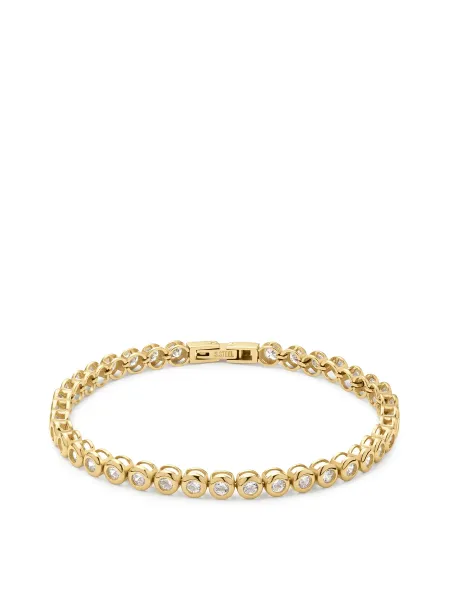 D. Louise Classic Bezel Tennis Bracelet 18.5cm