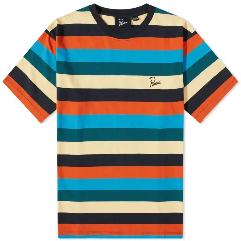 Stacked Pets on Stripes T-Shirt