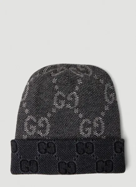 GG Motif Beanie Hat