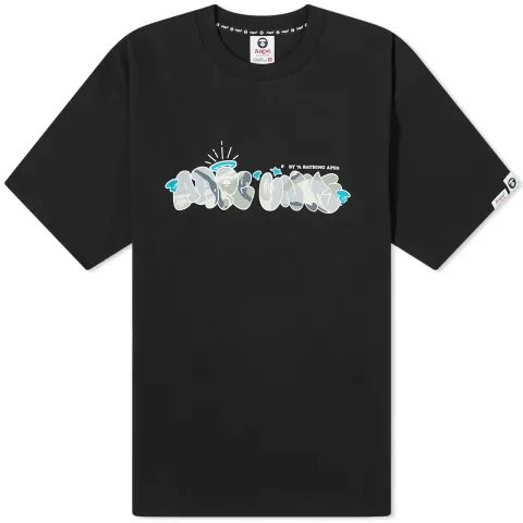 AAPE Virgil Font Khn Camo T-Shirt