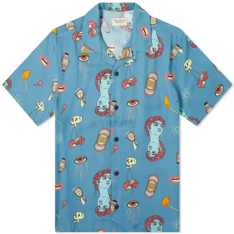 Nudie Arvid Heaven & Hell Vacation Shirt