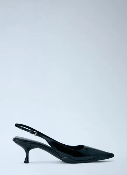 Prada Pointed-Toe Slingback Pumps