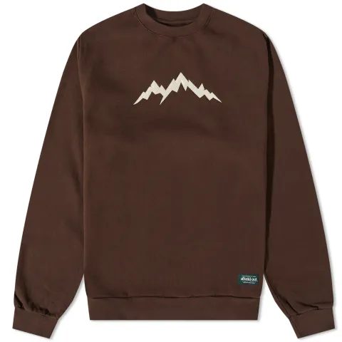 Alp Applique Crew Sweat