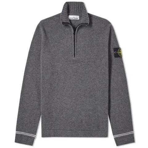 Lambswool Half Zip Knit