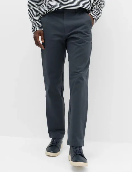 Marks & Spencer The Ultimate Regular Fit Chinos Dark Slate