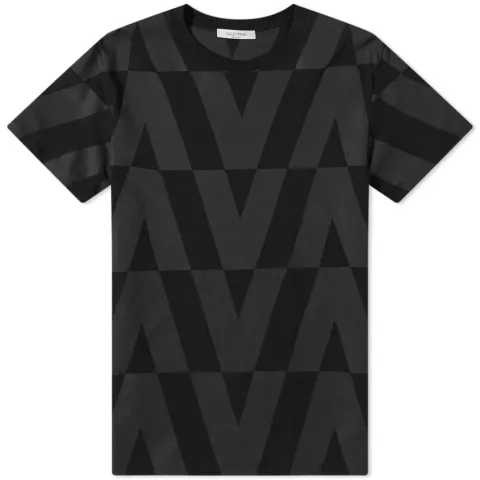 Tonal Optical Logo T-Shirt