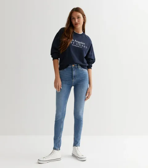 Women's Blue Lift & Shape Jenna Skinny Jeans