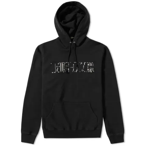 Jacquard Logo Hoody