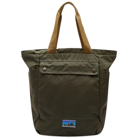 Waxed Canvas Tote Pack