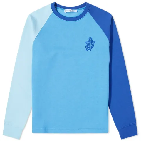 Raglan Colour Block Crew Sweat