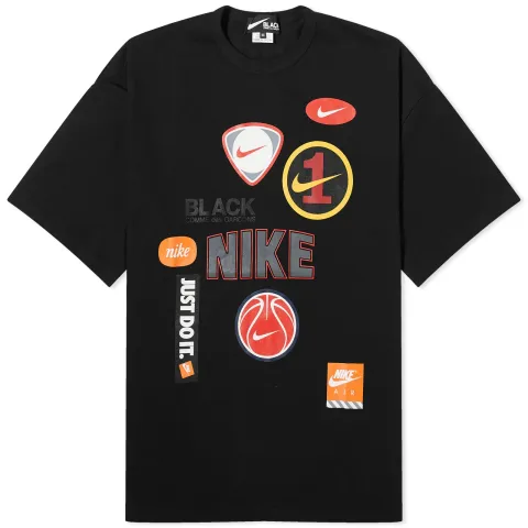 x Nike Oversized Multi Logo Print Te
