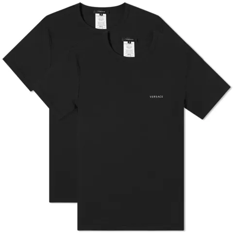 Stretch Cotton Logo T-Shirt - 2 Pack